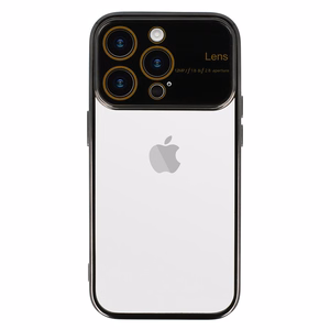 Dėklas telefonui su elektro lęšiu Iphone 13 Pro Max juodas