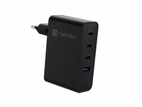 NATEC Ribera GaN įkroviklis USB-C/A 100W