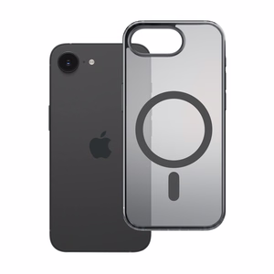 3mk Frosty Magnetinis dėklas telefonui iPhone 16E - juodas