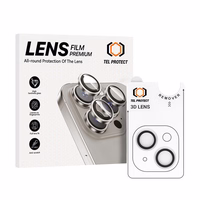 Apsauginis stiklas Tel Protect 3D Lens ant kameros Iphone 11 skaidrus (2 lęšiai)