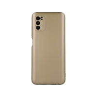 Metalinis dėklas telefonui Samsung Galaxy A25 5G (global) auksinis