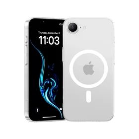 Benks Magnetinis Crystal Dėklas (0047) Iphone 16e permatomas