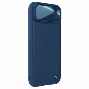 Nillkin CamShield odinis S dėklas iPhone 14 Plus su kameros dangteliu mėlynas