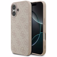 Guess 4G Klasikinis Dėklas telefonui iPhone 17 - rožinis