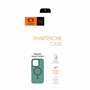 Tel Protect Magnetinis Splash Matinis dėklas telefonui iPhone 15 Plus žalias