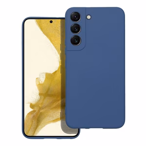 Чехол для Samsung S22 силиконовый синий