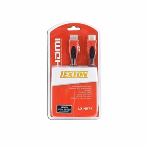 HDMI-HDMI kabelis 1,5 m raudonas v1.4 blist.