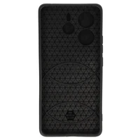 Slenkančios kameros šarvuotas dėklas telefonui Xiaomi Redmi Note 14 Pro 5G juodas