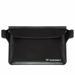 Universalus dėklas Wozinsky atsparus vandeniui (WWS-01) juodas (vidinis dydis: 220x150 mm)