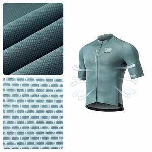 Rockbros 15120014018 ROAD TO SKY men's cycling jersey, short sleeve, L - gray-blue