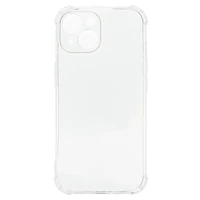 Clin smūgiams atsparus 1,5 mm dėklas telefonui iPhone 15 skaidrus