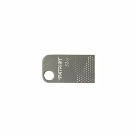 Patriot FLASHDRIVE Tab300 32GB USB 3.2 120MB/s, mini, aliuminis, sidabrinė