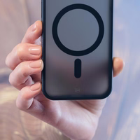 3mk Smoke MagCase for Samsung Galaxy A37 - Gray-Translucent