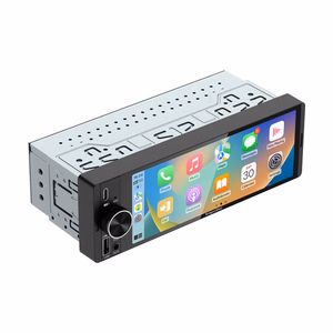 Kruger&Matz KM2016 1DIN CarPlay/AndroidAuto automobilio radijas