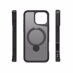 Etteri Matinis Mag Ring dėklas for iPhone 16 Pro Max 6,9" juodas