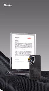 Benks Montage Magnetic Armor Pro Kevlar Dėklas Metal Frame 600D+1500D (L048) for Samsung Galaxy S26 juodas