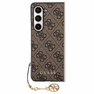 Dėklas telefonui Samsung Galaxy Z Fold5 (4G Charms Collection) – rudas