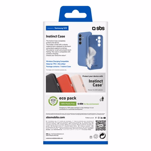 SBS Instinct dėklas Samsung Galaxy S25 - mėlynas
