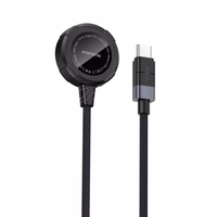 FONENG laidas W02 USB-C - Apple Watch 2,5W 1M juodas