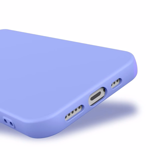 Silikoninis dėklas telefonui Xiaomi Redmi Note 11 Pro 5G / 11 Pro / 11E Pro - šviesiai violetinis