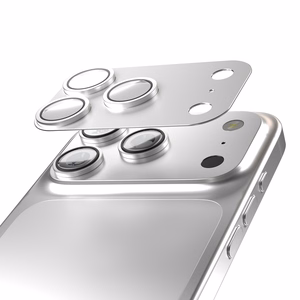 Etteri kameros objektyvo apsauga iPhone 17 Pro sidabrinis