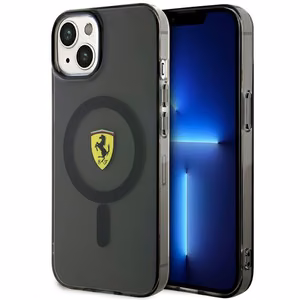 Ferrari FEHMP14MURKK iPhone 14 Plus 6.7" black/black hardcase Translucent Magsafe