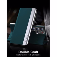 Telefono dėklas "Sleep Case Pro" Samsung S931 S25 žalias