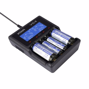XTAR VC4 – USB akumuliatorių įkroviklis, 4 kanalai