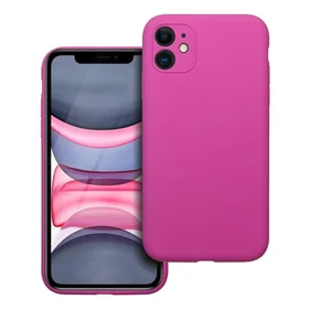 Silikoninis dėklas 2mm iPhone 11 rožinis