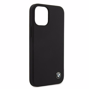 BMW silikoninis dėklas telefonui iPhone 12 mini - Juodas