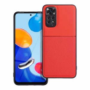NOBLE dėklas telefonui XIAOMI Redmi Note 11 / 11S raudonas
