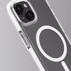 Puro LITEMAG PRO MagSafe dėklas, skirtas iPhone 15 Plus, skaidrus