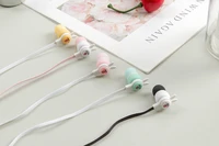 Ausinės CASNI - CS-178 su mikrofonu Geltonos