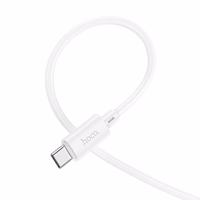 Kabelis USB-C į USB-C Hoco 3A 60W 1 m X88 baltas