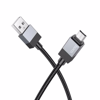 Kabelis USB A į Micro USB Hoco 2,4A 1 m X110 juodas