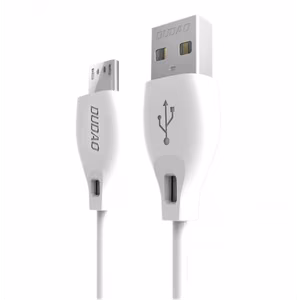 Dudao L4SM кабель USB-A micro USB 2A 1м - белый