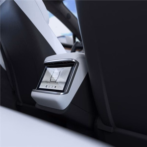 Spigen Glas.tR Slim grūdintas stiklas Tesla Model X 2022 / Model S 2021 - Juodas
