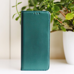 Smart Magnetic dėklas Xiaomi 17T, tamsiai žalias