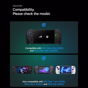 Spigen Glas.tR Slim grūdintas stiklas 2 vnt. skirta ROG Xbox Ally X (2024/2025) / ROG Xbox Ally (2025) / ROG Ally (2023) / MSI Claw 7 AI+