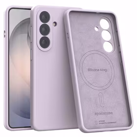 Spacecase silikoninis dėklas Mag Galaxy S26+ violetinis