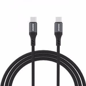 USB laidas Dudao L3CC juodas Type-C / Type-C 120cm (iki 60W)