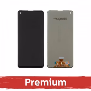 LCD Display Compatible With Samsung A217 A21s Black OEM