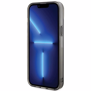Dėklas telefonui Karl Lagerfeld IML Ikonik Magnetinis MagSafe iPhone 15 Plus - juodas (m)