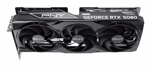 PNY GeForce RTX 5080 Overclocked Triple Fan NVIDIA видеокарта, 16 GB GDDR7