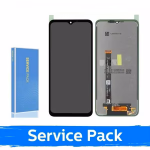 LCD ekranas suderinamas su Samsung G556 Xcover 7 juodas (Service Pack / Aftermarket)(NF version)