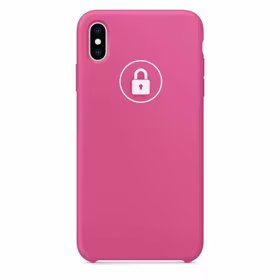 Dėklas "Silicone Case" skirtas iPhone Xs Max / Dragon Fruit / su įpakavimu