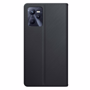 3mk Piniginis dėklas su atvartu telefonui Realme C35 - juodas