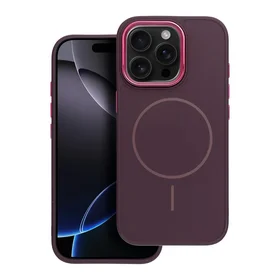 FRAME MAG COVER dėklas telefonui suderinamas su MagSafe IPHONE 17 violetinė