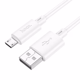 Kabelis USB A į Micro USB Hoco 2,4A 2 m X88 baltas
