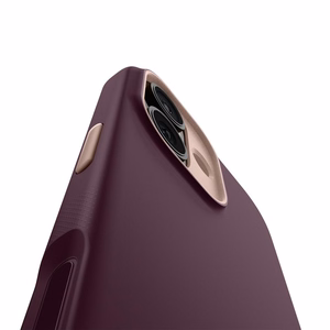 Spigen Nano Pop Mag MagSafe dėklas iPhone 17 telefonui – burgundiškas